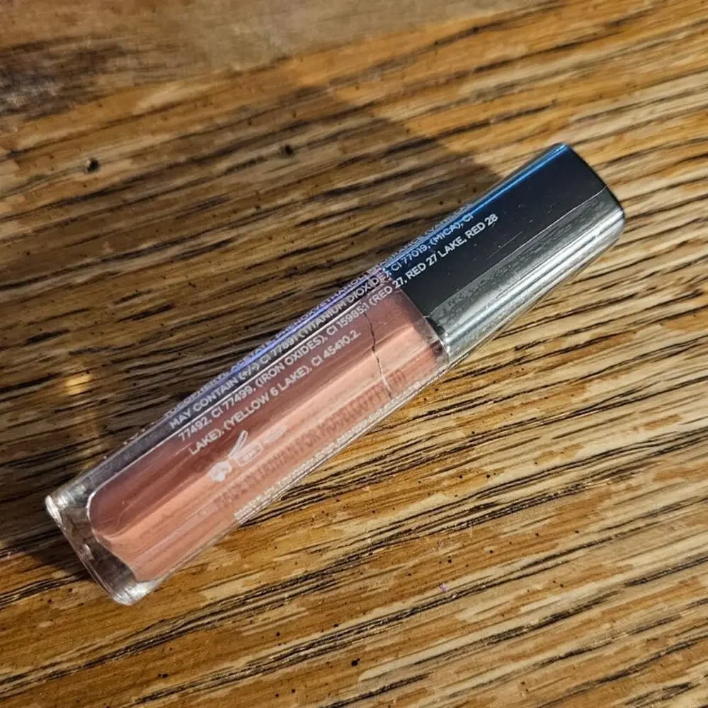 NEW! ModelCo ft Karl Lagerfeld Mini Lip Gloss RAMATUELLE ~ Neutral Nude
